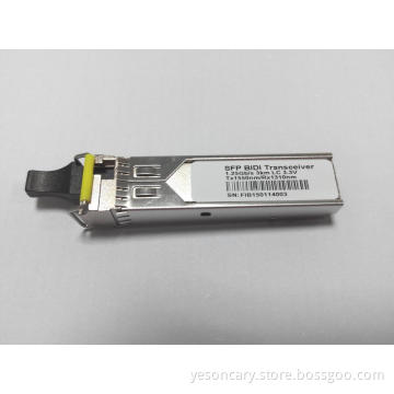 Juniper compatible 1.25G BIDI 3Km SFP transceiver module